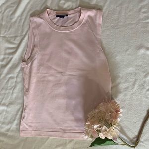 PINK ANN TAYLOR TANK TOP
